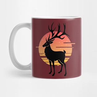 Sunset Deer Mug